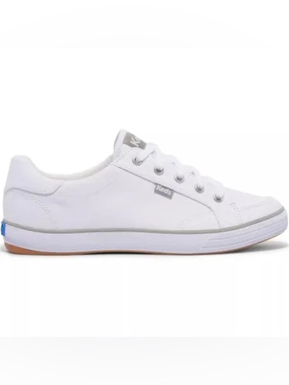 Keds Center III Canvas White Classic Sneaker Size 8